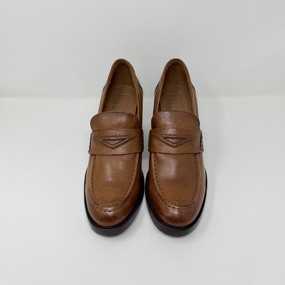 New Frye Jean Loafers Caramel Women's Sz 10 - Picture 7 of 12